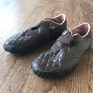 Puma fashion sneakers with Velcro straps.